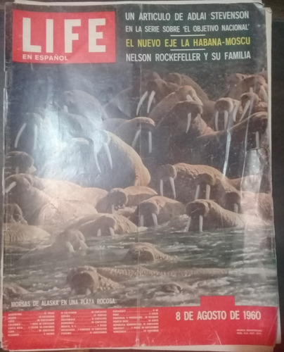 Revista**life** Vol. 16, Nº 3.  8 De Agosto De 1960