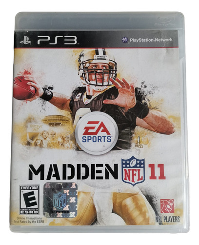 Madden 11 Play Station 3 Ps3 (Usado)