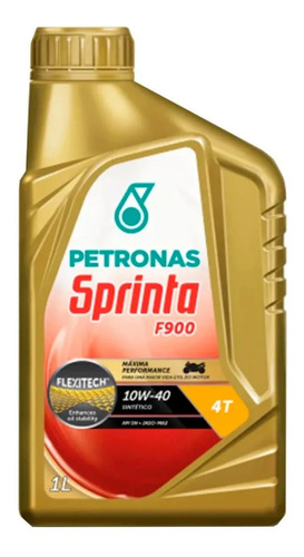 Óleo Lubrificante Moto Petronas Sprinta Sintético 10w40 Sn