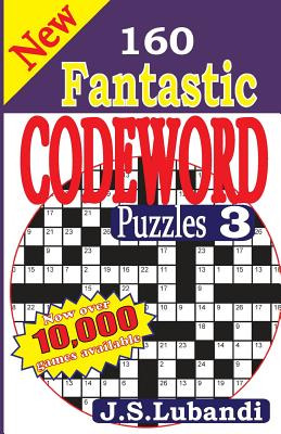 Libro New 160 Fantastic Codeword Puzzles 3 - Lubandi, J. S.