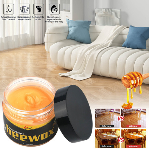 Cera De Abejas Para Pulir Muebles, Condimento Natural, Cera