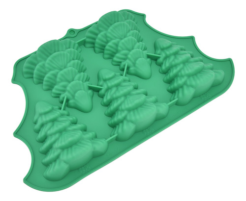 Árbol De Navidad, Silicona Apta Para Uso Alimentario, Fácil