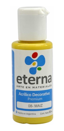 Acrílico Decorativo Premium Eterna 08 Color Maíz En La Plata