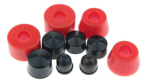 Jj Conjunto De Copos 2x10pcs Skate Longboard Caminhão Buchas