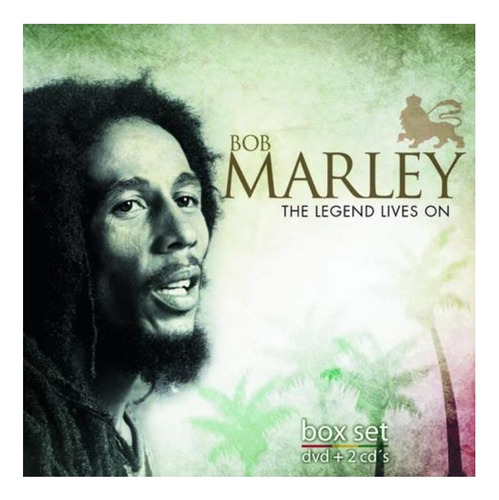 Box Set Dvd +2 Cd's Bob Marley The Legend Lives On