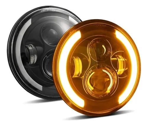comprar Set X2 Foco Led Moto Delantero Auto Bus 70w Ojo De Ángel H4