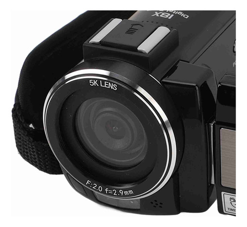 Videocámara Vlog Camera 5k Hd 56mp Con Pantalla Táctil De 3