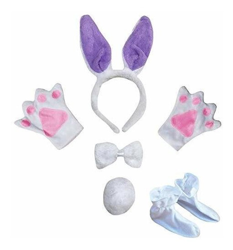 Disfraces Niñas - Petitebella Bunny Diadema Guantes Zapatos 