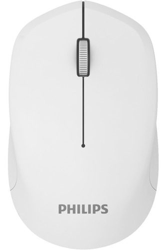 Mouse Philips M344 Inalambrico Blanco