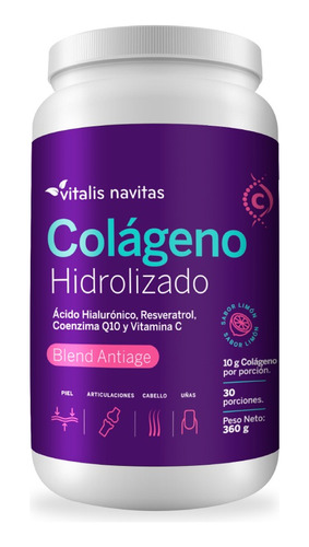 Colágeno Hidrolizado Bebible 10 Gr Blend Antiage - Premium
