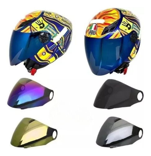 Viseira Agv Blade Valentino Rossi Vr46 Polivisor