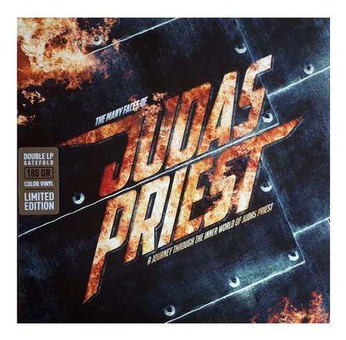 Judas Priest The Many Faces A Journey Through 2lp Vinilo