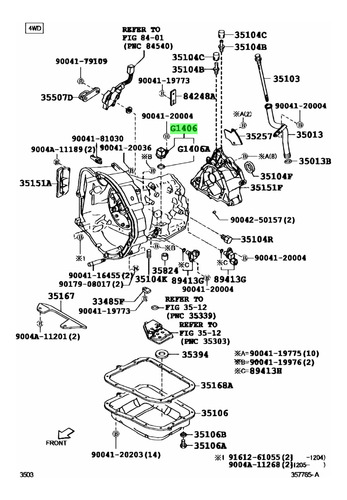 Conector A4lb-1 Multipin Caja Automática Toyota Terios