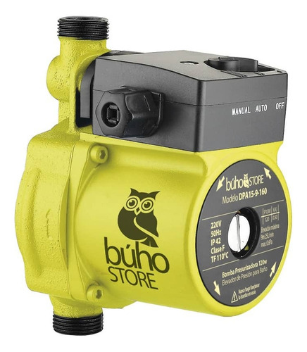 Bomba Presurizadora 120w Elevador De Presión Para Baño Buho