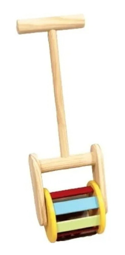 Imagen 9 de 9 de Rodari De Arrastre Con Manija Cascabel Didactico Montessori
