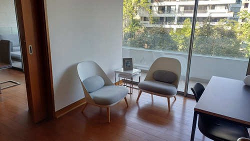 Amoblado / 2 Dorm + Escritorio + Servicios /metro Alcántara
