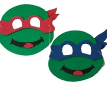 Comprar Caretas Tortugas Ninjas Antifaz Goma Eva Cotillon Tortugas