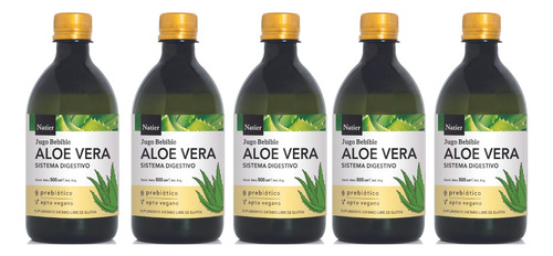Aloe Vera Bebible Formula Digestivo Natier X500 Cm3 X 5 Un