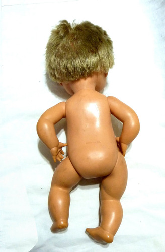 Antigua Muñeca Rayito Bebe De Sol 70s Altura 39 Cm (Usado)