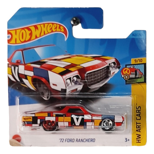 Hot Wheels 2021 - 72 Ford Ranchero Vermelha Art Cars