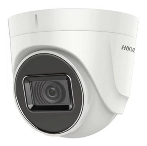 Camara Seguridad Domo Hikvision 2mp 20m Ir Audio Color Blanco