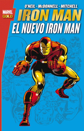 Comic Marvel Gold Iron Man. El Nuevo Iron Man