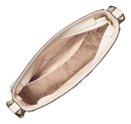 Bolso de hombro Michael Kors Jet Set color vainilla