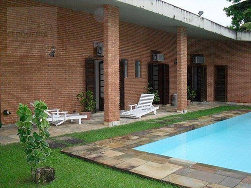 Casa Residencial Para Locação, Acapulco, Guarujá. - Ca0136