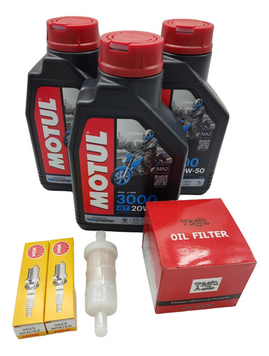 Kit De Afinacion Bujias Filtro Y Aceite Yamaha Xv1100 Virago