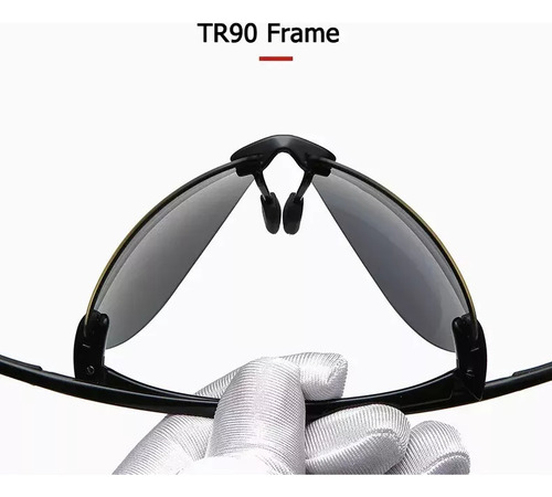 Gafas De Sol Ultraligeras Sin Montura Con Lentes Polarizadas