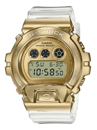 G Shock Gm 6900sg 9 Original Dorado Caja Acero Baño De Iones