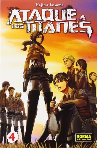 Manga Ataque A Los Titanes # 04 - Hajime Isayama