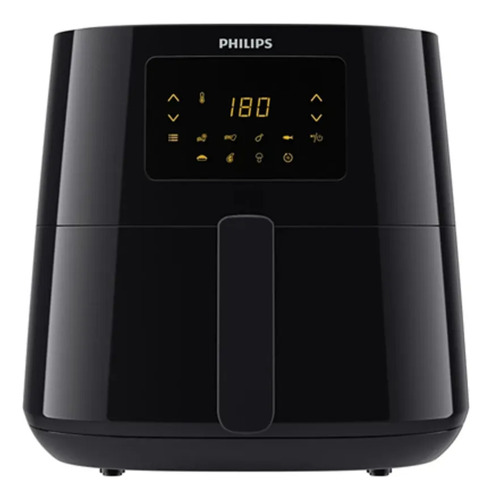 Freidora De Aire Digital Philips Hd9270/91 6.2 Litros 2000w Color Negro