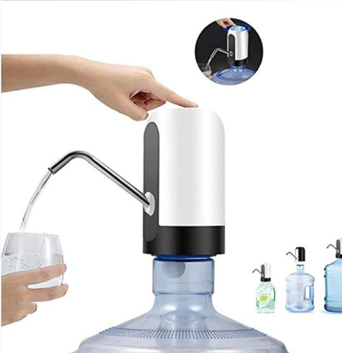 Dispensador De Agua Automático Recargable Blanco