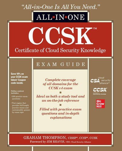 Libro: Ccsk Certificate Of Cloud Security Knowledge All-in-o