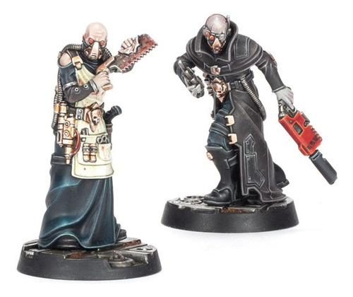 Necromunda Delaque Rogue Doc And Gang Lookout
