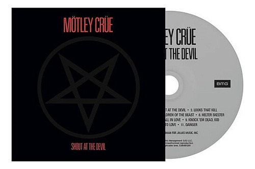  Motley Crue - Shout At The Devil Cd Mlp Deluxe