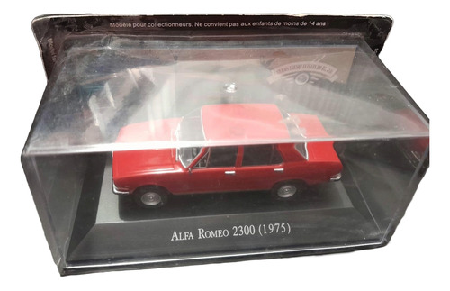 Carros Inesquecíveis Do Brasil - Alfa Romeo 2300 - Miniatura