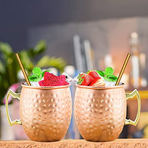 Set De 2 Tazas De Cobre Para Moscow Mule Suprobarware, Tazas