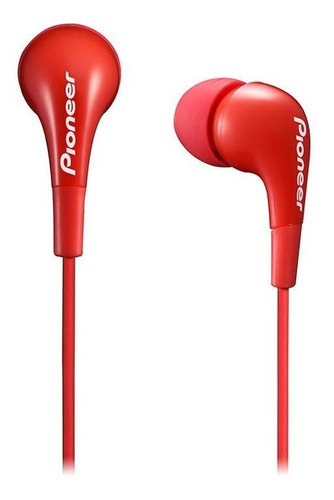 Auriculares Pioneer Con Cable Wired Se-cl502-r Headhpones