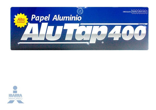  Papel Aluminio Marca Alu Tap 400 Calibre 18 Alta Calidad