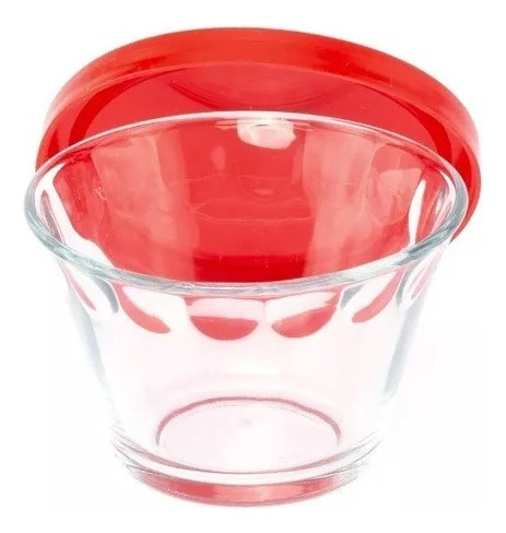 3 Flaneras Refractarias Pyr-o-rey Con Tapa Plastico 175 Ml
