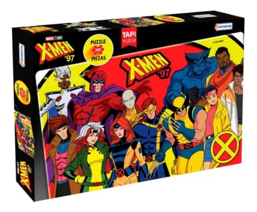 X Men Marvel Rompecabezas 240 Piezas Tapimovil 