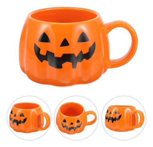 / Vasos De Calabaza De Halloween, Cerámica
