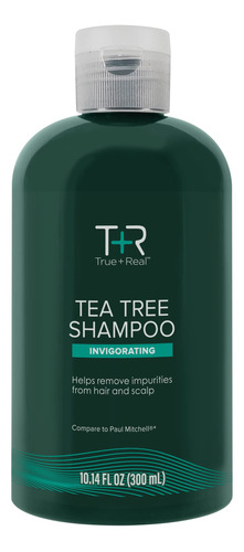 True+real Champú De Árbol De Té, Estimulante Cuidado Del.