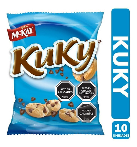 Galletas Kuky De Mckay, Para Colación - Pack De 10 Unidades.