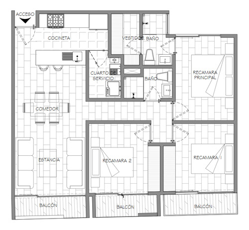 Departamento 98m2 3 Recamaras Exterior Balcon Entrega Preventa Noviembre25 Roma