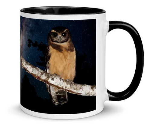 Imagem 2 de 7 de Caneca Personalizada Aves De Ubatuba (murucututu)