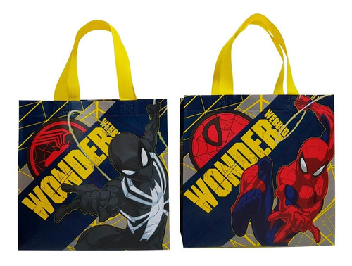 Dulceros Bolsas Spiderman Fiestas 30 Piezas Bolos Aguinaldos