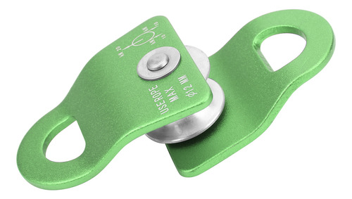 Polea Única Con Placa Lateral De Descenso Para Equipo De Esc
